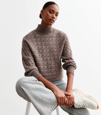 Cropped knitwear discount