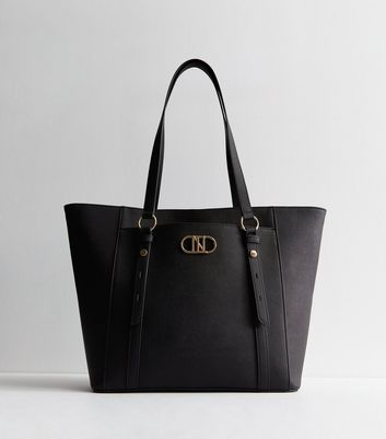 Black Tote Bag New Look