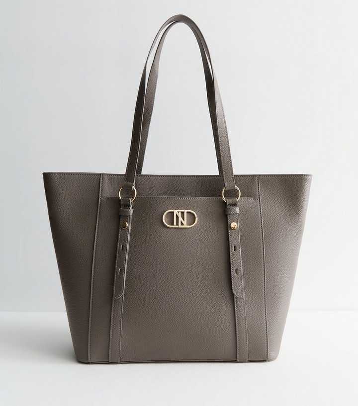 Grey Tote Bag