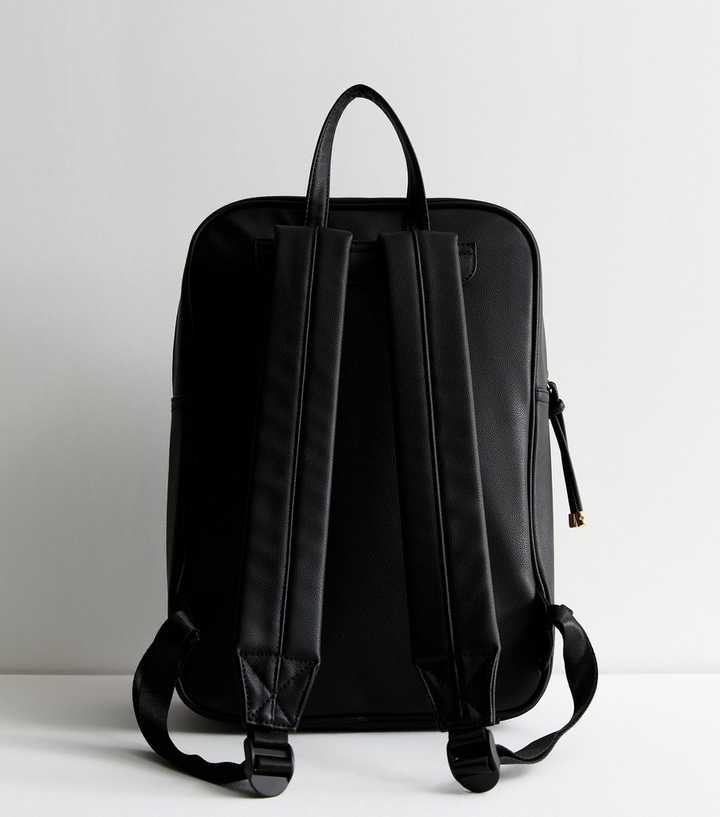 Black Laptop Backpack | New Look display picture 3