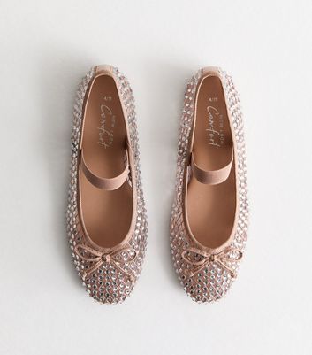 Embellished Mary Jane Mirror Pump