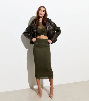 Mesh skirt outlet new look