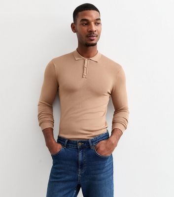 トップス BOUTIQUE LONG SLEEVE KNIT POLO SHIRT 売上最激安 BOUTIQUE LONG SLEEVE KNIT POLO SHIRT 【公式通販】