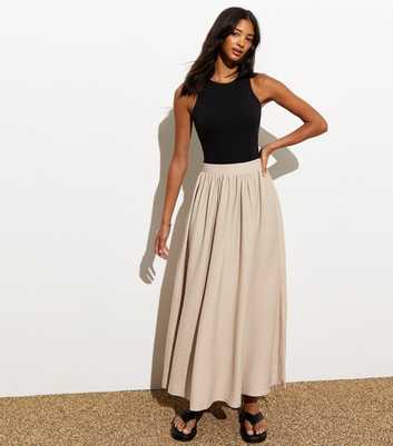 Stone Textured Midi Skirt