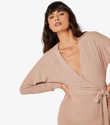 Jumper best sale wrap dress