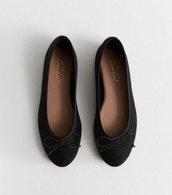 Black flat shoes on sale