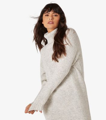 Chunky knitted 2024 jumper dress