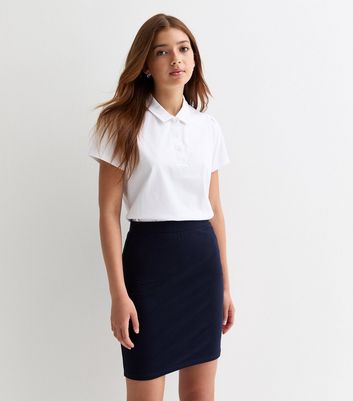 Ladies navy skirts uk best sale