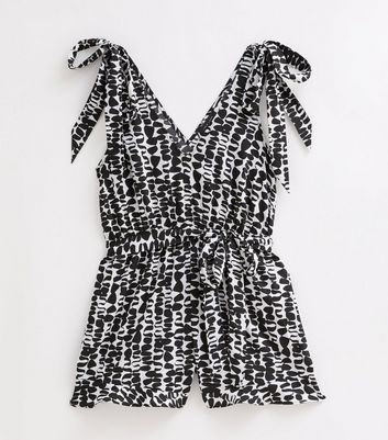 Black beach playsuit online