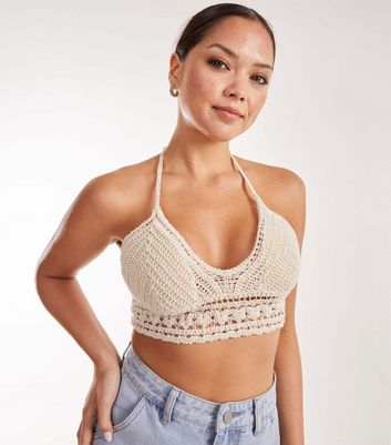 Crochet halter deals