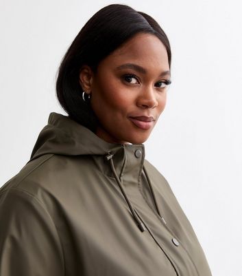 Outerwear Womens Khaki Rain Jacket Alva Womens Waterproof Jacket Khaki