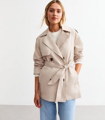 Short trench coat women online