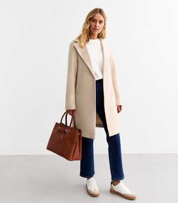 Stone Unlined Tailored Coat 