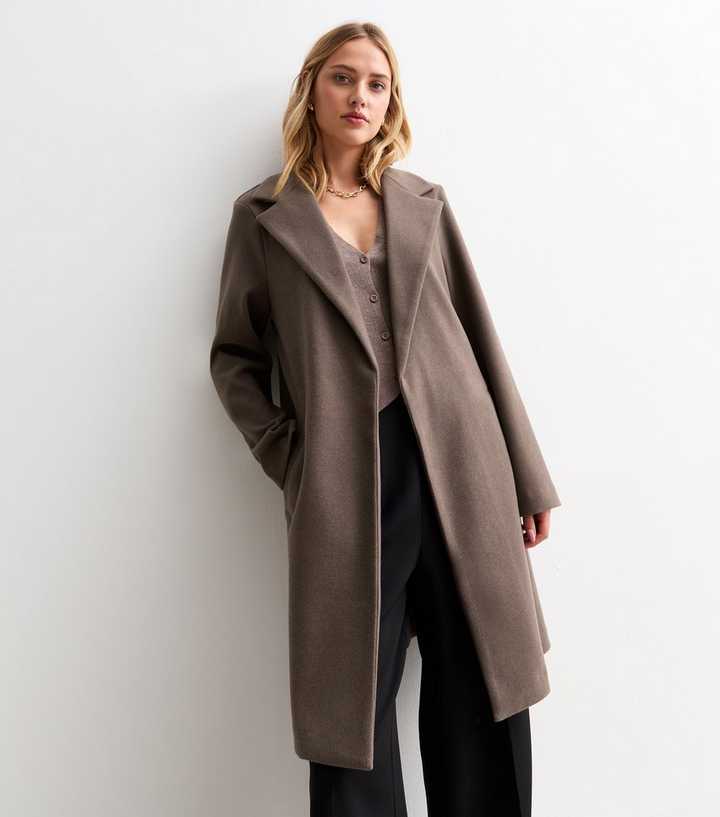 Mink Unlined Tailored Coat