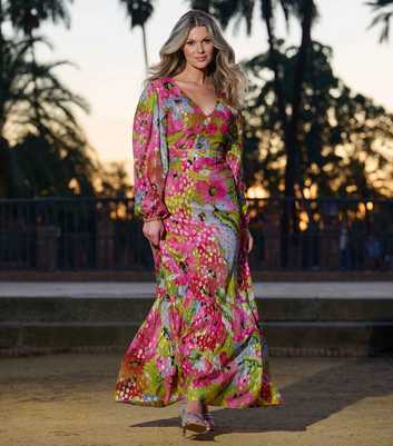 Finding Friday Multicolour Floral Maxi Dress