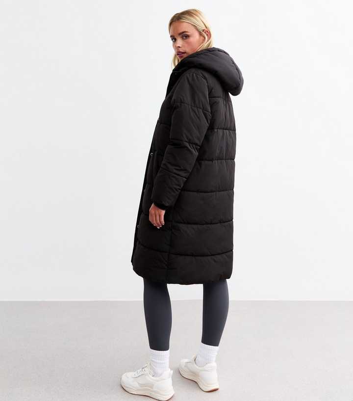 Petite Black Ladies Petite Puffer Coat Boohoo Womens Petite Hooded