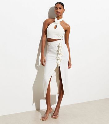 Off white 2025 ruffle skirt