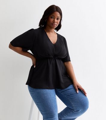 peplum tops new look
