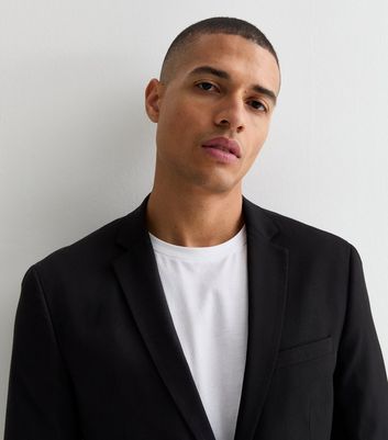 Black Skinny Fit Suit Jacket New Look