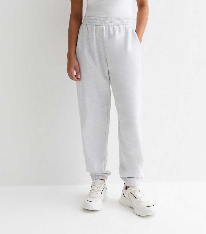 Petite Grey Cuffed Joggers