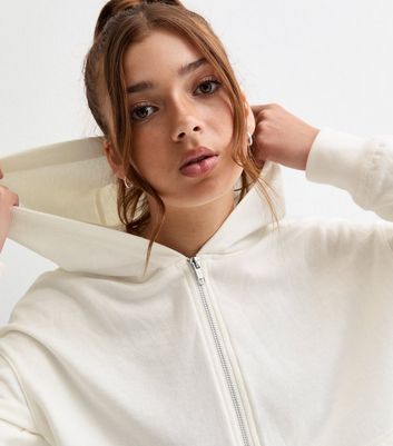 Cropped hoodie new look deals