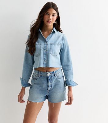 Fashion new look denim shirt