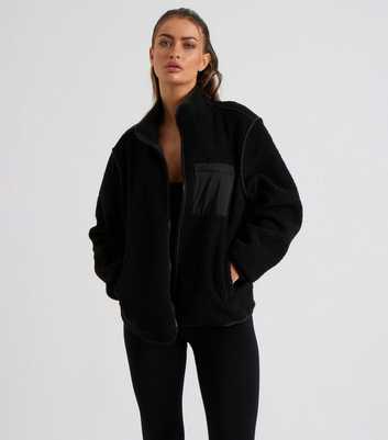 Urban Bliss Black Fleece Jacket