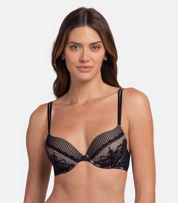 Dorina Lace Panelled Wired Bra