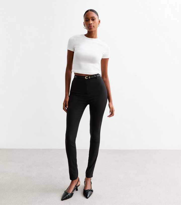 Belted Trousers Newlook Tapered Trousers Belted Trousers New Look