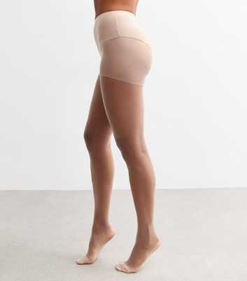 Cream 3 Pack of 15 Denier Sheer Matt Tights