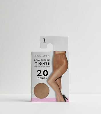 Premium Tan 20 Denier Body Shaping Tights