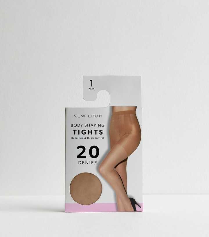 Premium Tan 20 Denier Body Shaping Tights