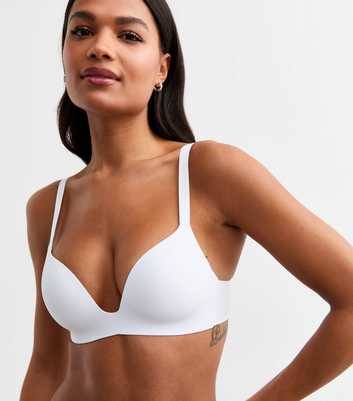 White Comfort Smooth Push Up Bra 