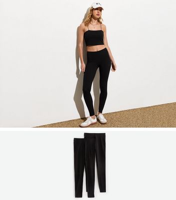 New look leggings 2 pack hotsell