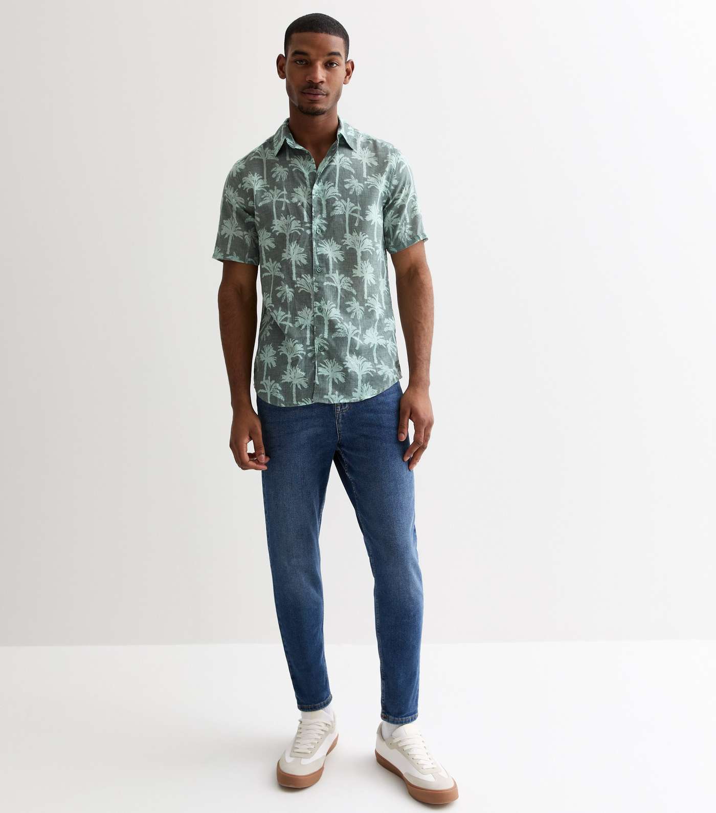 Only & Sons Green Short Sleeve Shirt Image 3