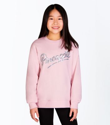 New look pink sweatshirt on sale