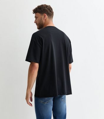2 Pack Black Oversized T-Shirts | New Look
