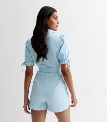 Pale hot sale blue playsuit