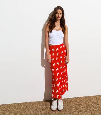 Floral pencil skirt new look hotsell