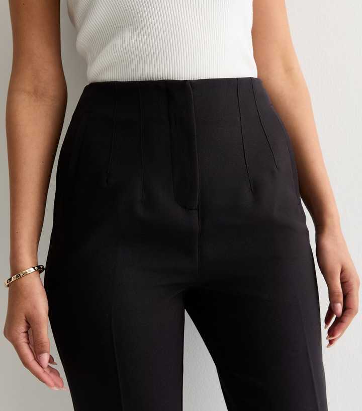 Pantalon Tailleur Noir ASOS - Taille 10 - Coupe Crop Skinny - Neuf Sans étiquettes