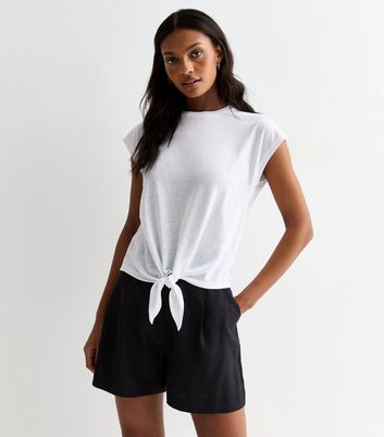 white tie t shirt