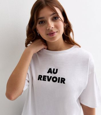 Au revoir t shirt sale