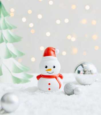 White Christmas Snowman Foam Stress Ball