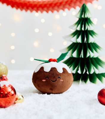 Brown Christmas Pudding Stress Ball