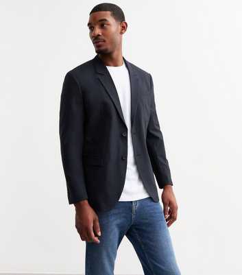 Jack & Jones Navy Regular Blazer