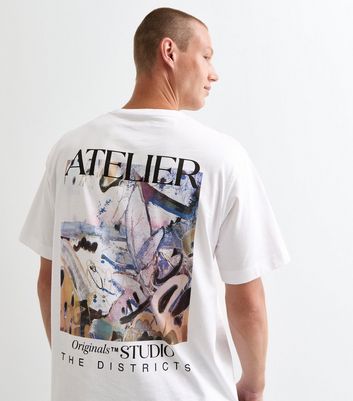 Jack Jones White Cotton Atelier T Shirt New Look