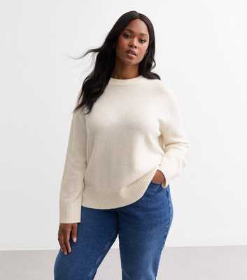 Off White Curves Crew Neck Jumper