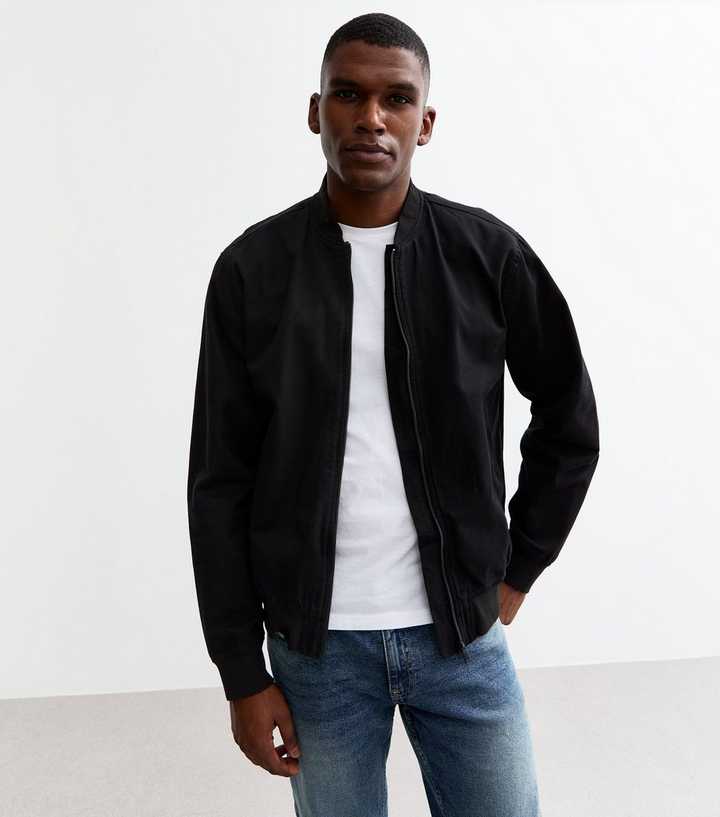 Black Regular Bomber Jacket