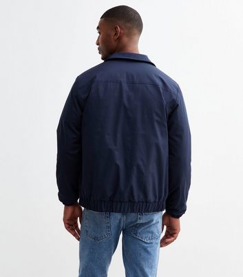 XXL】PADDED NYLON COACH JACKET (NAVY) Jual COACH JAKET