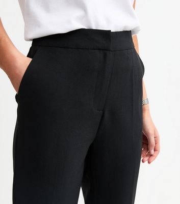 Black Tailored Slim Fit Trousers New Look
